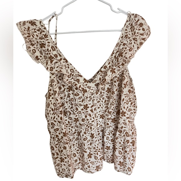 Floral Tank Top Blouse - Picture 1 of 4